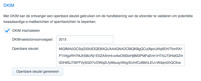 Inrichten Mail Server