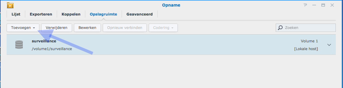 Opnames extern, binnen je LAN, backuppen 43183-1