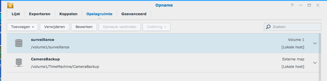 Opnames extern, binnen je LAN, backuppen 43187-3