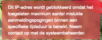 Accountbeveiliging, hoe werkt dit?