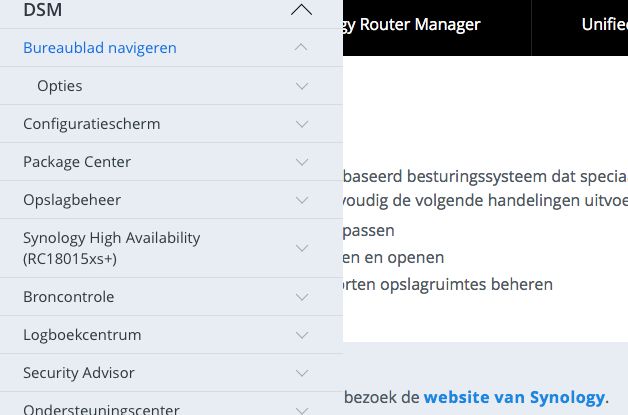 DSM 7.0 - Gebruikershandleiding (NL)