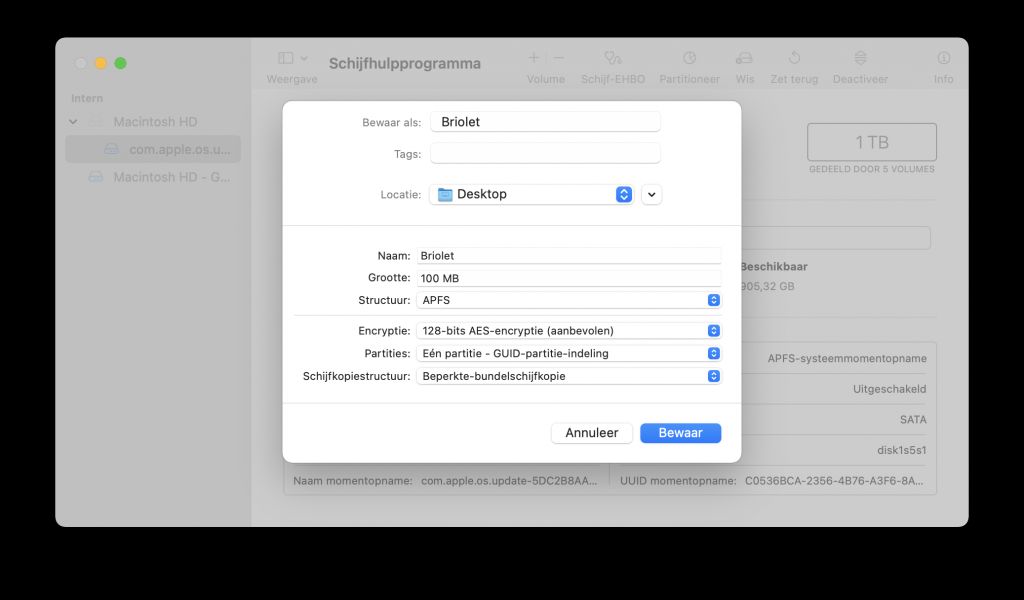 Als gebruiker je data afschermen voor administratoren. 54235-1