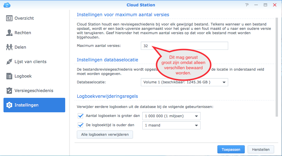Cloud of Drive prullenbak legen 13162-1