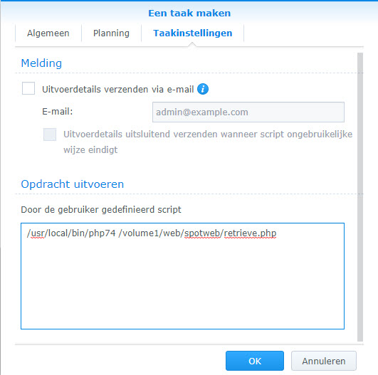 DSM6 - Installatie Spotweb