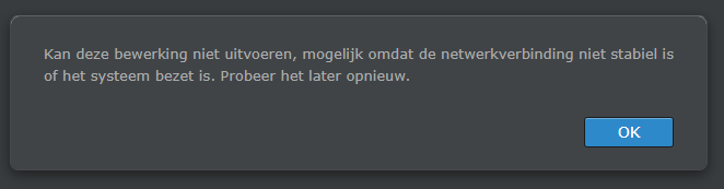Videostation werkt niet meer na upgrade naar DSM7