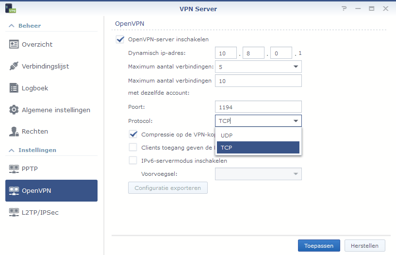 1e gebruikservaringen Synology router RT1900ac