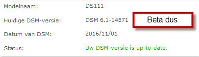 DSM6.1 Beta downgraden naar DSM5.2