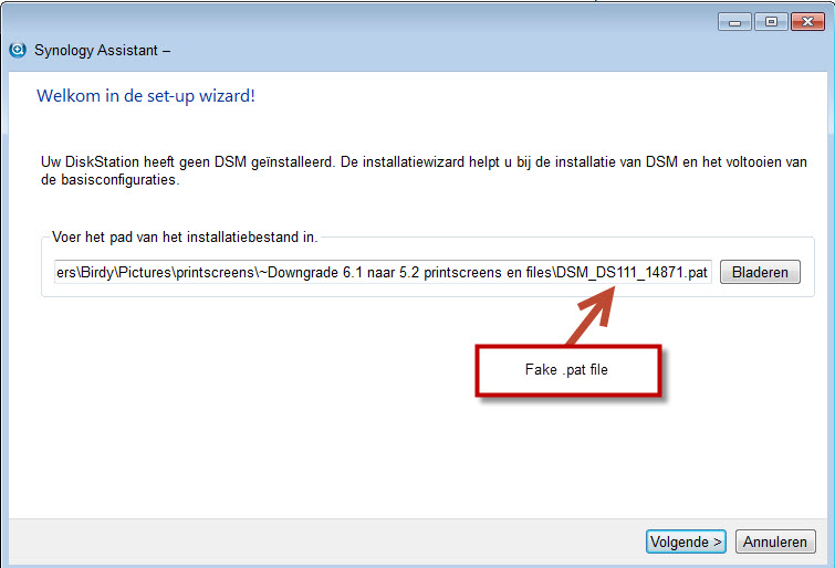 DSM6.1 Beta downgraden naar DSM5.2