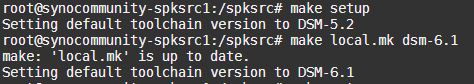 Compileren met SpkSrc