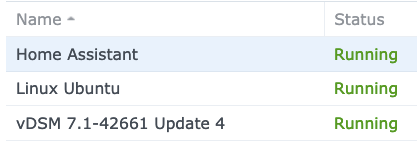 DSM 7.1.1 Virtual Machine Manager updaten met draaiende VM's, beste manier?