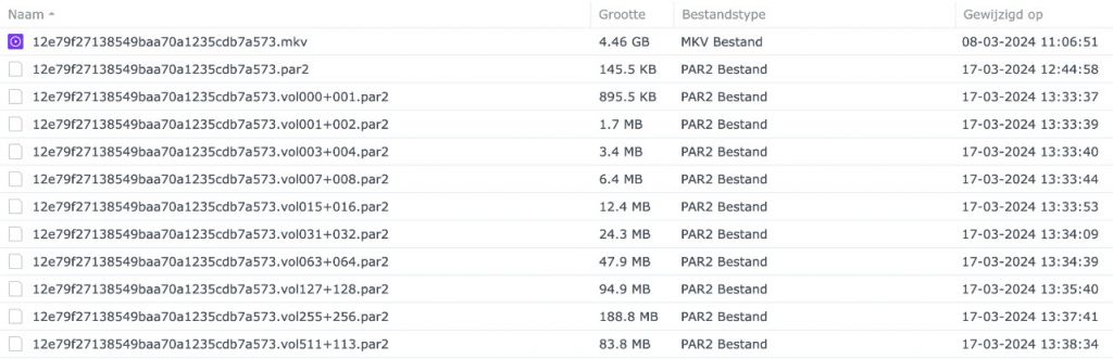 Onuitgepakte bestanden blijven staan na automatisch uitpakken 61418-1